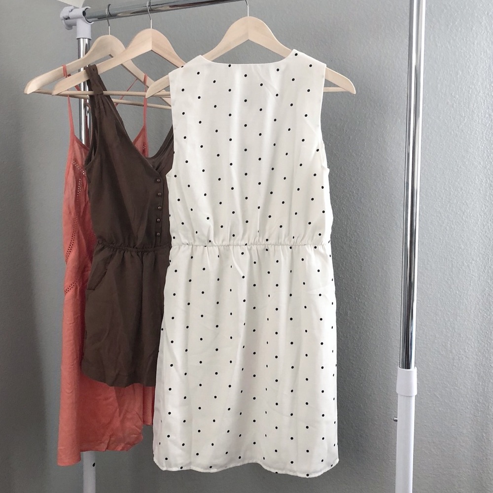 Polka Dot Twist Dress - Picture 7 of 8
